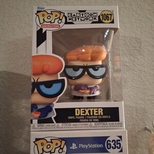 Funko Pop Animation Dexter with Orange and Purple
